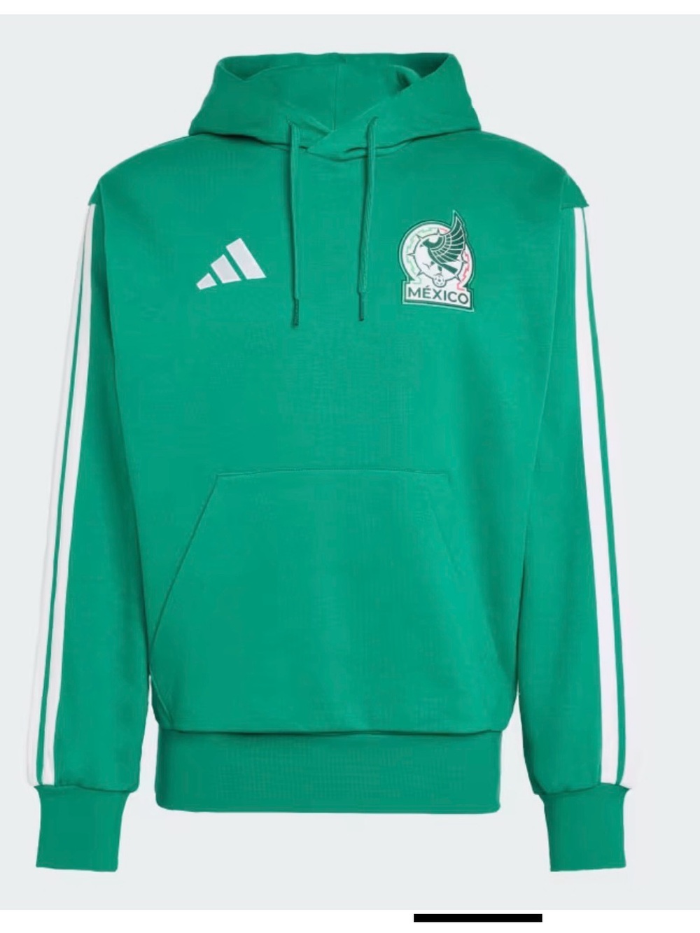 adidas Green Mexico Crest Pullover Hoodie